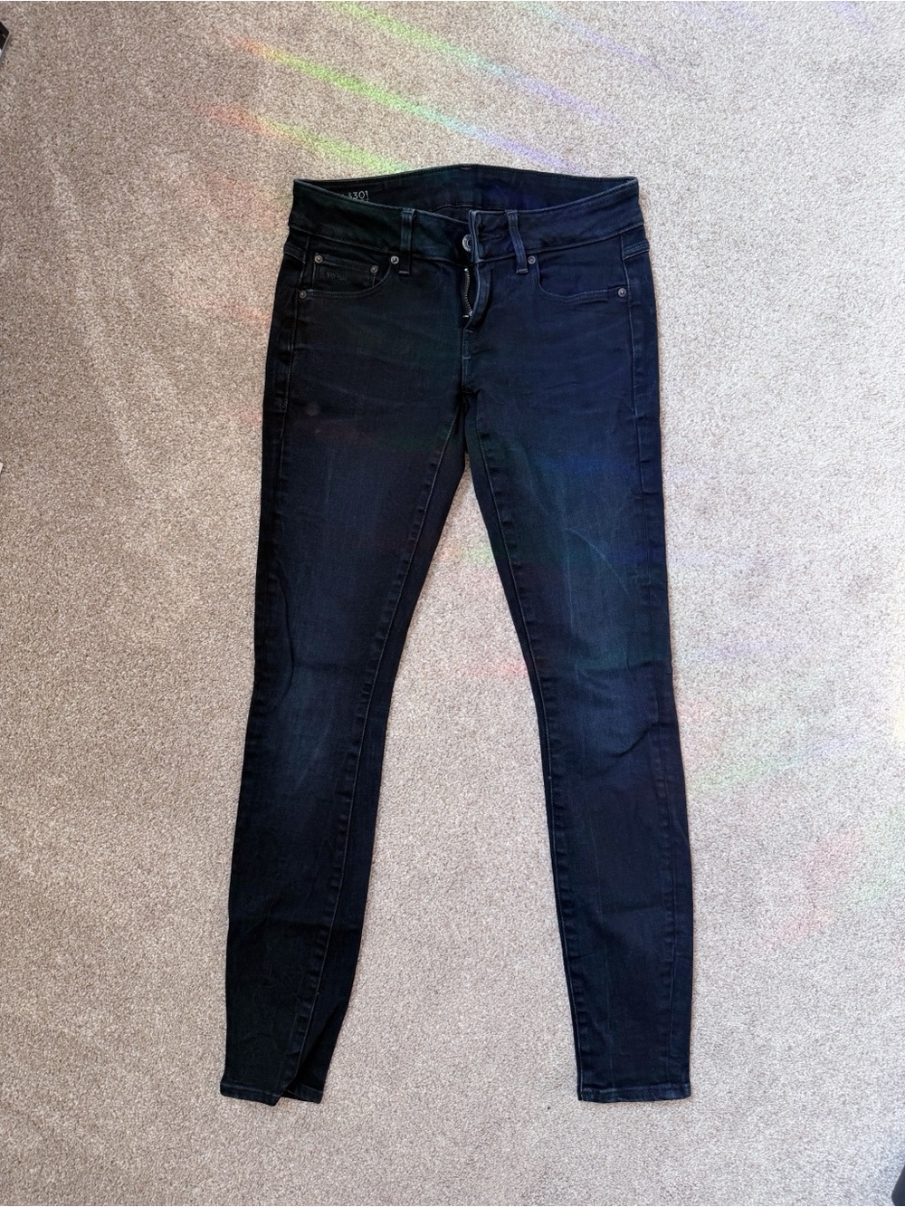 G Star Raw 3301 Skinny Jeans